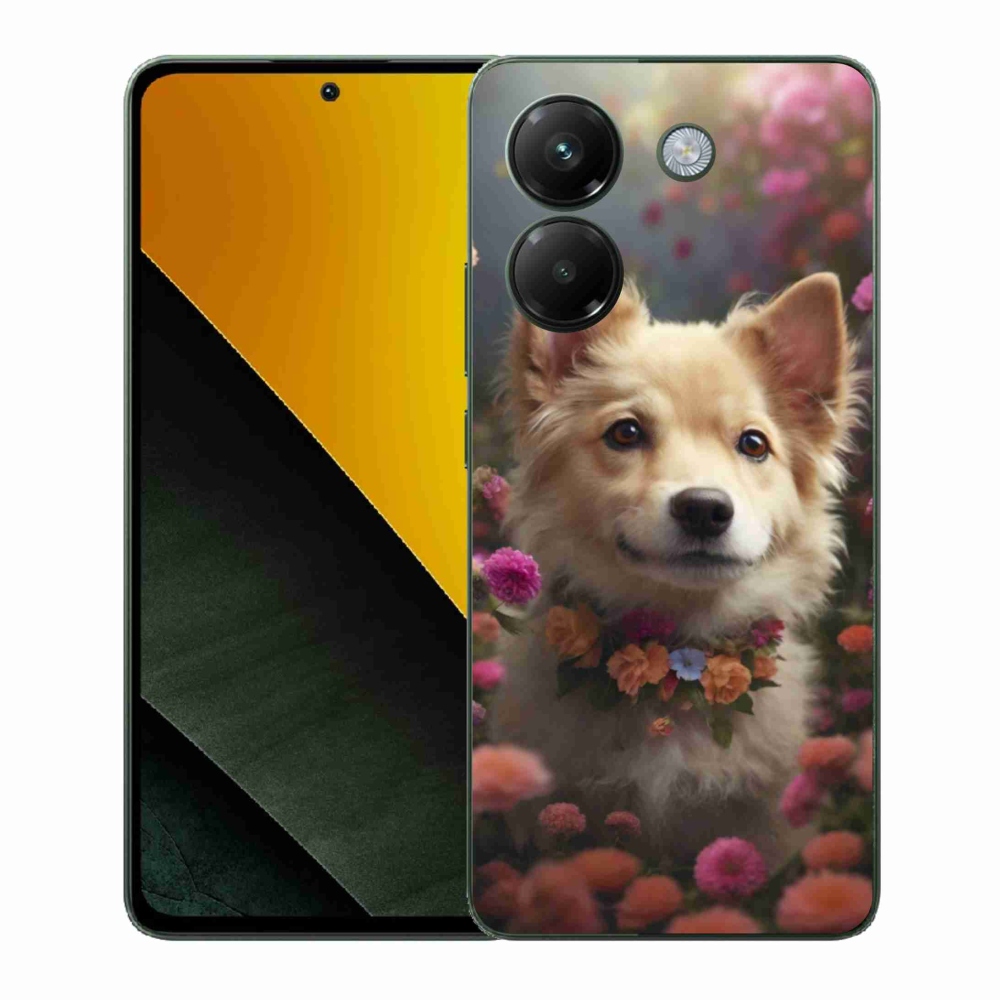 Gelový kryt mmCase na Xiaomi Poco M7 Pro - německý špic