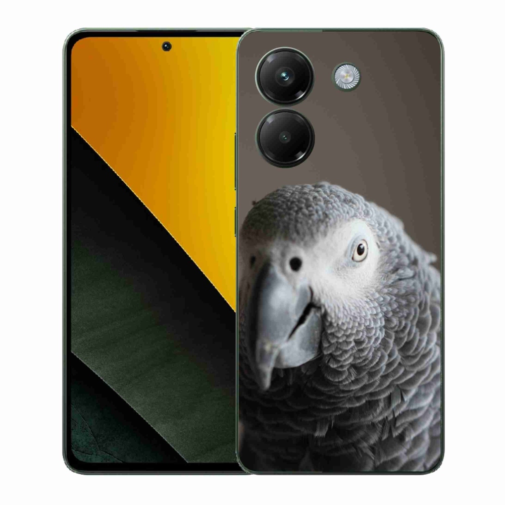 Gelový kryt mmCase na Xiaomi Poco M7 Pro - papoušek žako 2