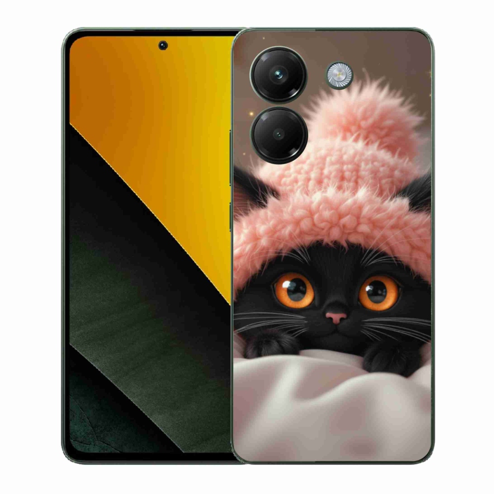 Gelový kryt mmCase na Xiaomi Poco M7 Pro - roztomilé kotě 7