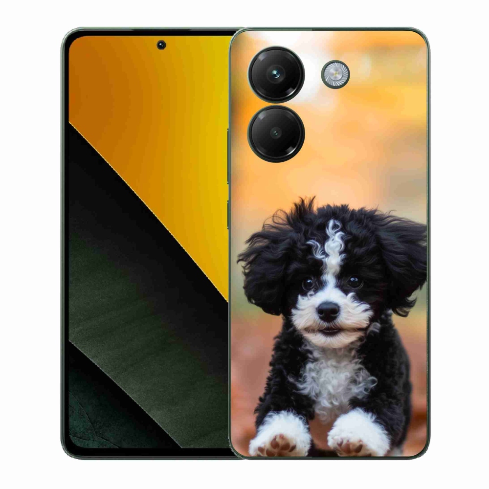 Gelový kryt mmCase na Xiaomi Poco M7 Pro - roztomilé štěně 2