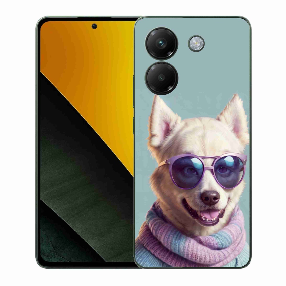 Gelový kryt mmCase na Xiaomi Poco M7 Pro - stylový německý špic