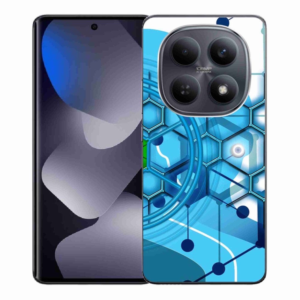 Gelový kryt mmCase na Xiaomi Poco M8 5G/Redmi Note 15 5G/4G - abstraktní vzor 2