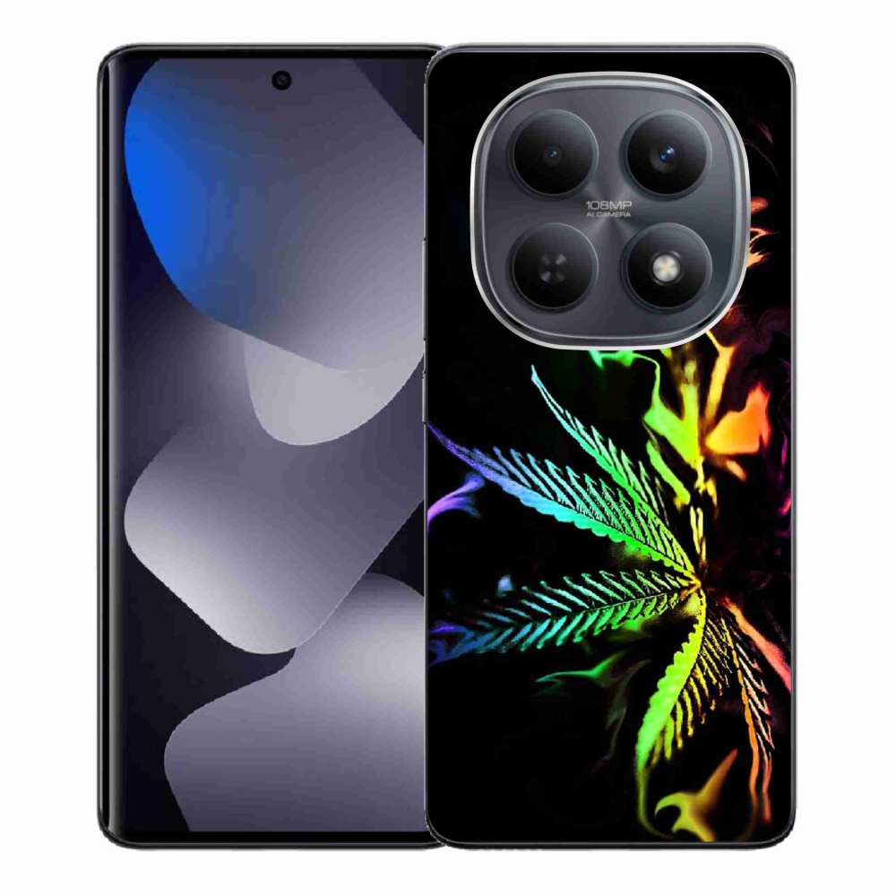 Gelový kryt mmCase na Xiaomi Poco M8 5G/Redmi Note 15 5G/4G - konopí 2