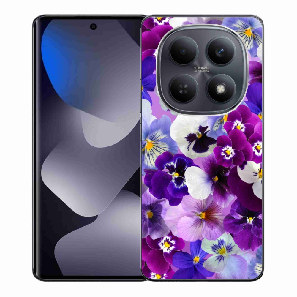 Gelový kryt mmCase na Xiaomi Poco M8 5G/Redmi Note 15 5G/4G - květiny 9