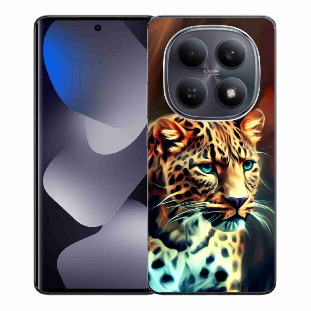 Gelový kryt mmCase na Xiaomi Poco M8 5G/Redmi Note 15 5G/4G - leopard