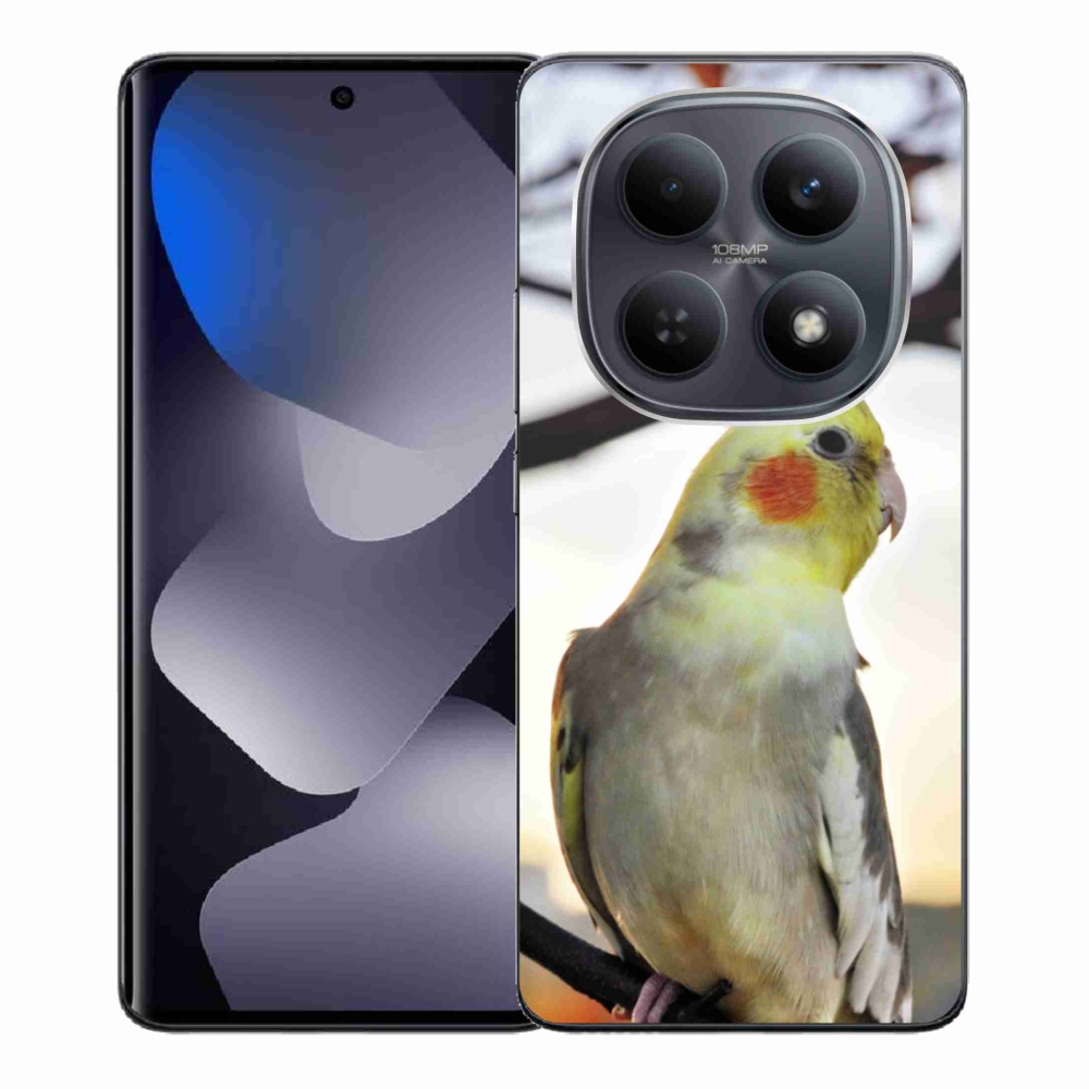 Gelový kryt mmCase na Xiaomi Poco M8 5G/Redmi Note 15 5G/4G - papoušek korela