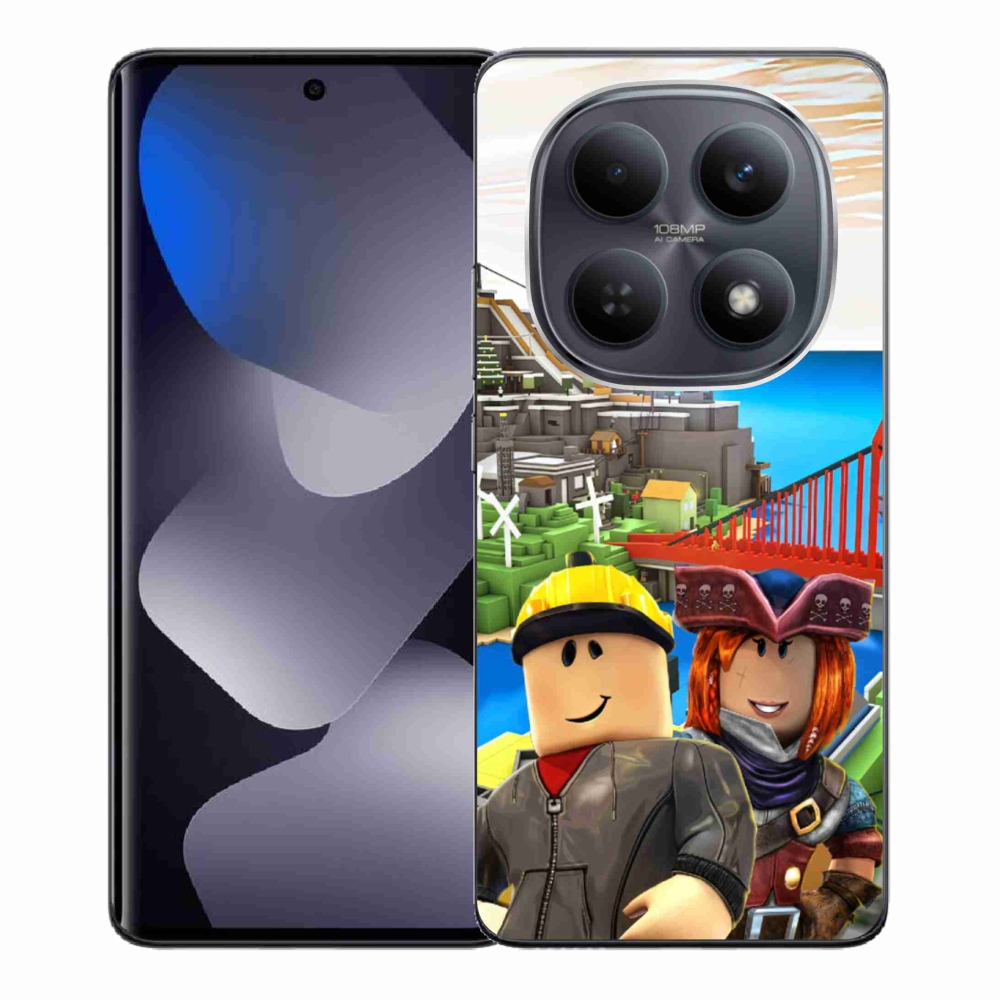 Gelový kryt mmCase na Xiaomi Poco M8 5G/Redmi Note 15 5G/4G - roblox 1