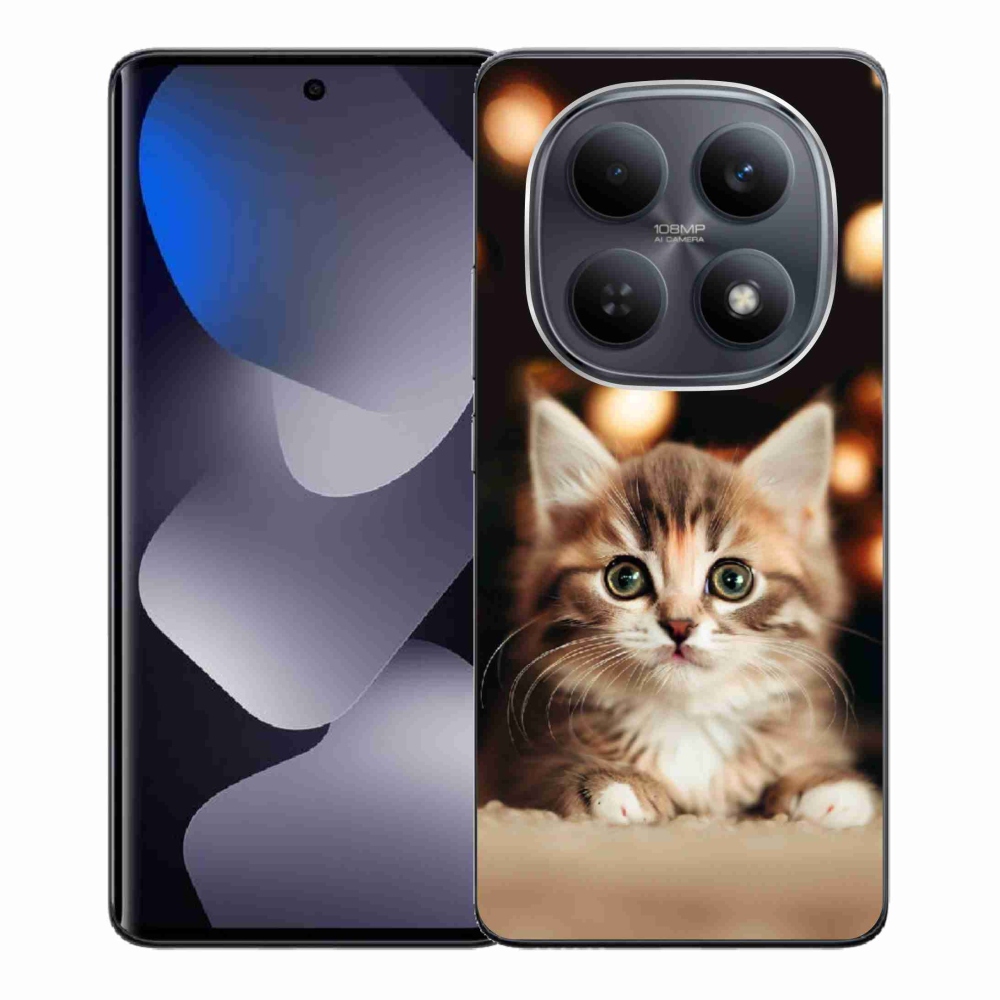 Gelový kryt mmCase na Xiaomi Poco M8 5G/Redmi Note 15 5G/4G - roztomilé kotě 2
