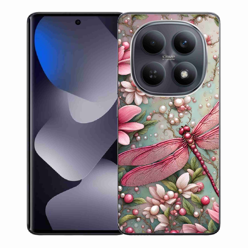 Gelový kryt mmCase na Xiaomi Poco M8 5G/Redmi Note 15 5G/4G - vážka