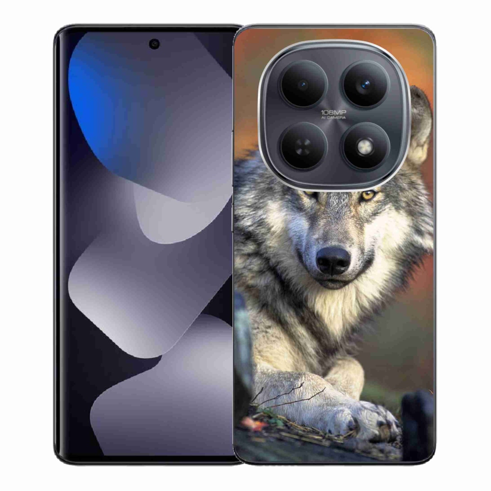 Gelový kryt mmCase na Xiaomi Poco M8 5G/Redmi Note 15 5G/4G - vlk