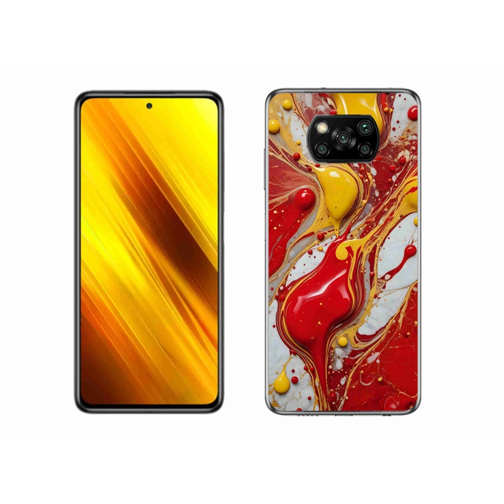 Gelový kryt mmCase na Xiaomi Poco X3 - abstraktní motiv 42