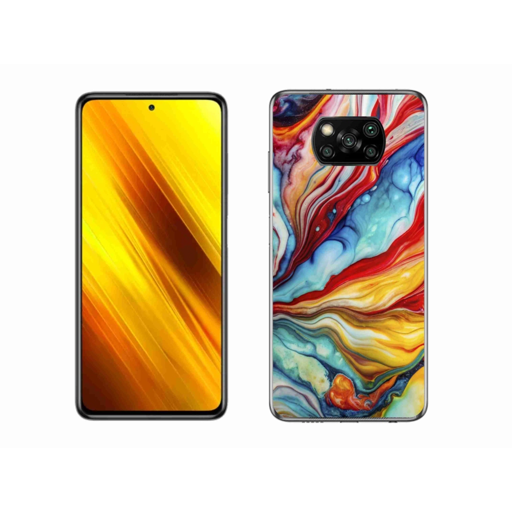 Gelový kryt mmCase na Xiaomi Poco X3 - abstraktní motiv 58