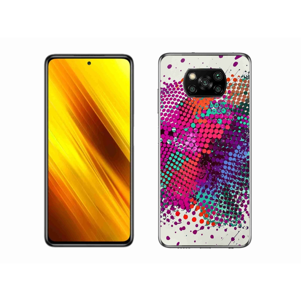 Gelový kryt mmCase na Xiaomi Poco X3 - abstraktní motiv 65