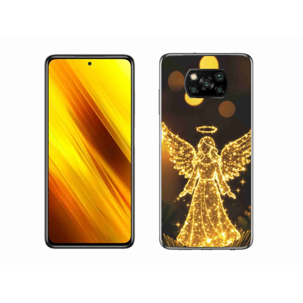 Gelový kryt mmCase na Xiaomi Poco X3 - anděl