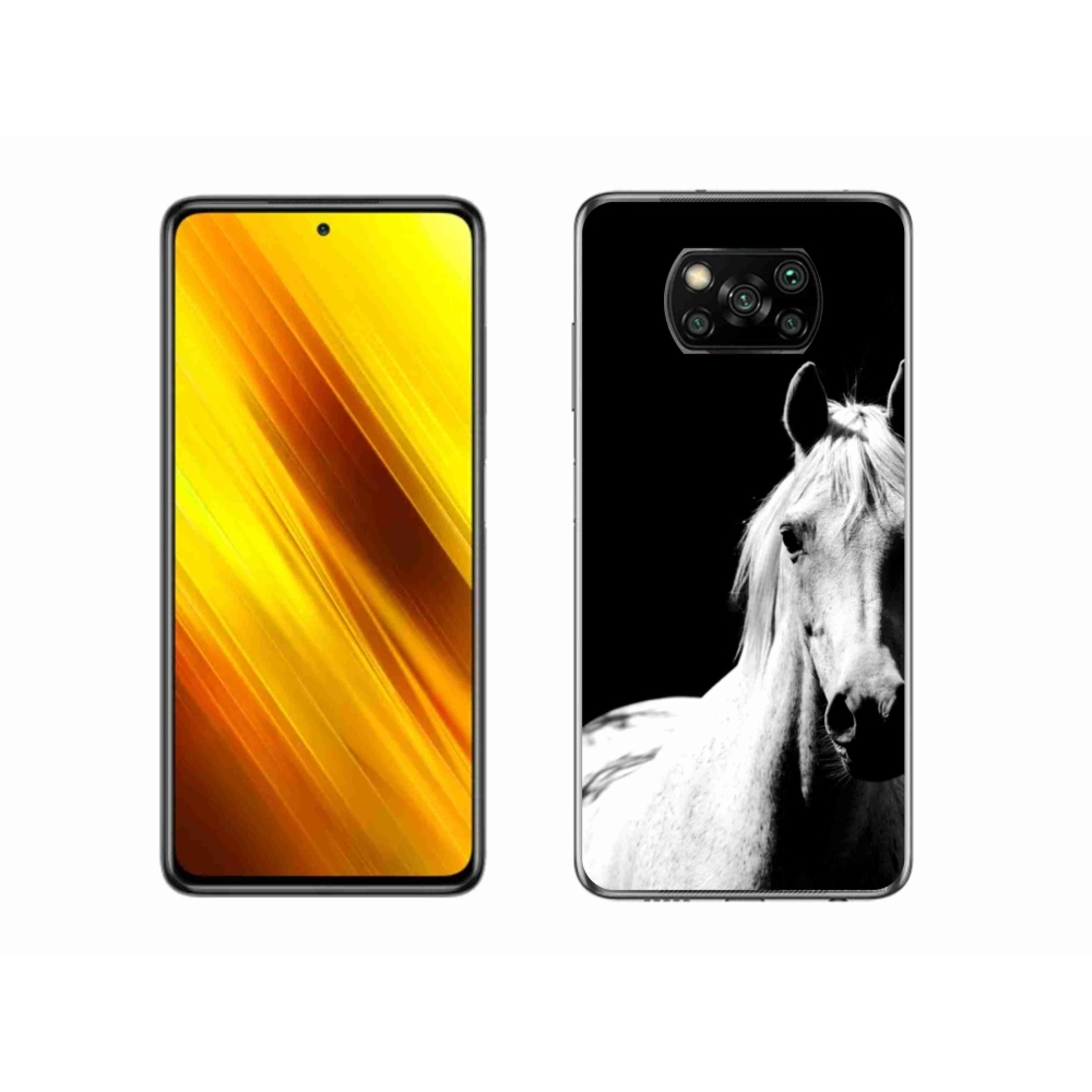 Gelový kryt mmCase na Xiaomi Poco X3 - bílý kůň 5