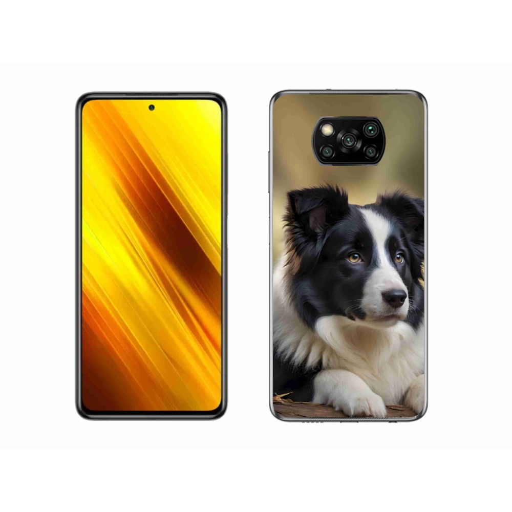 Gelový kryt mmCase na Xiaomi Poco X3 - border kolie 2