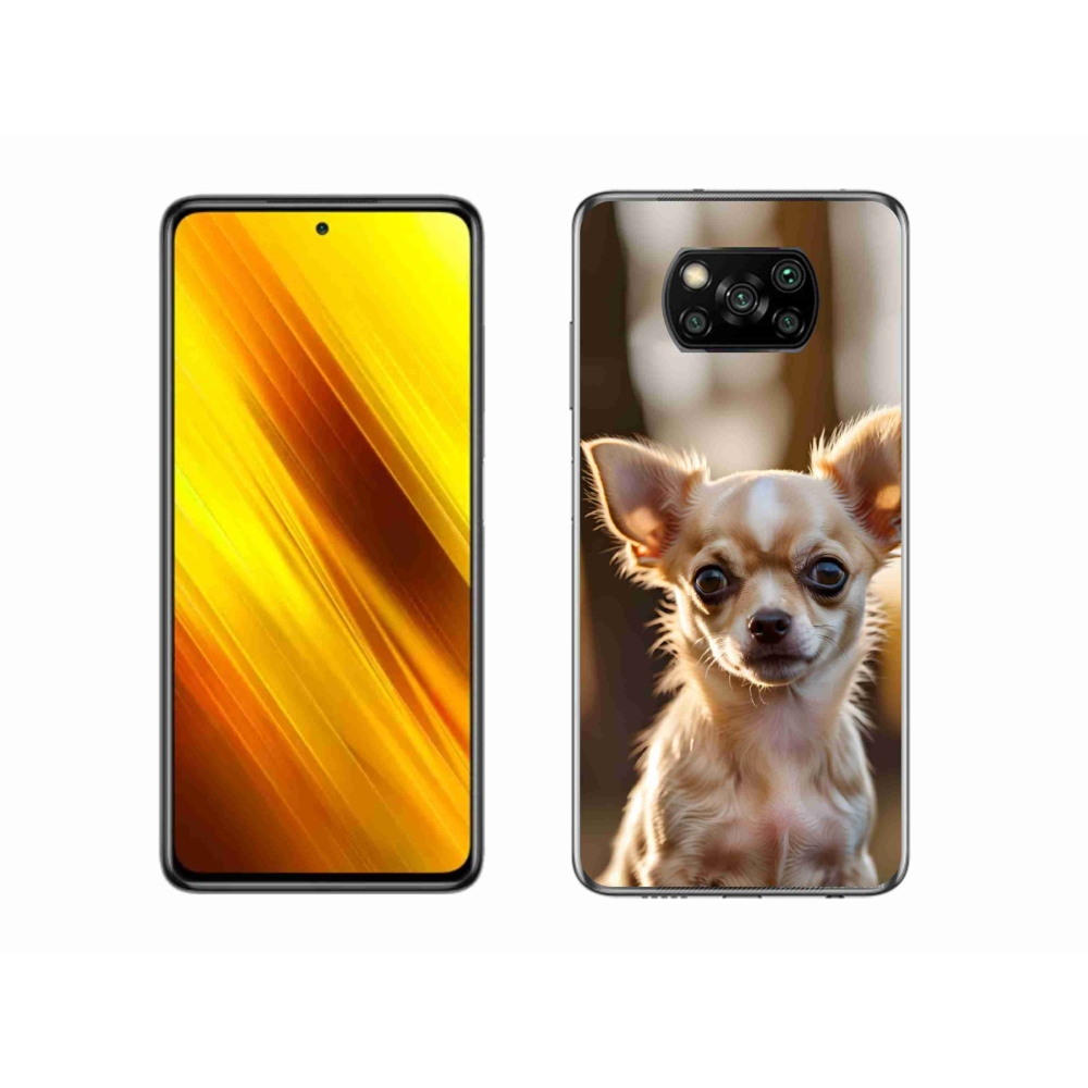 Gelový kryt mmCase na Xiaomi Poco X3 - čivava 6