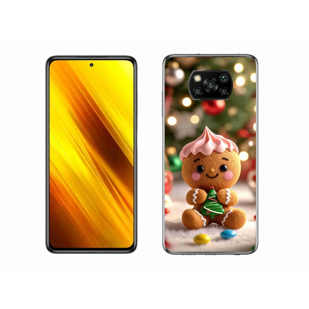 Gelový kryt mmCase na Xiaomi Poco X3 - perníček
