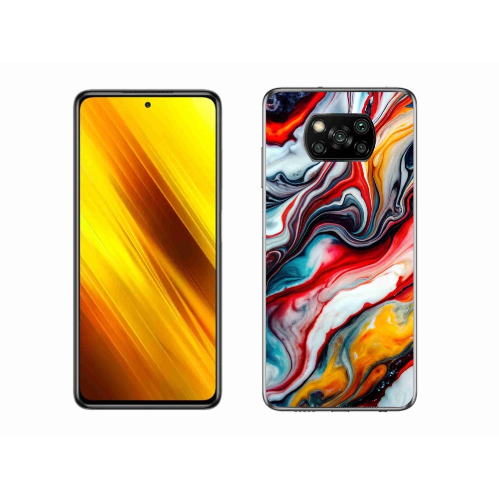 Gelový kryt mmCase na Xiaomi Poco X3 Pro - abstraktní motiv 35