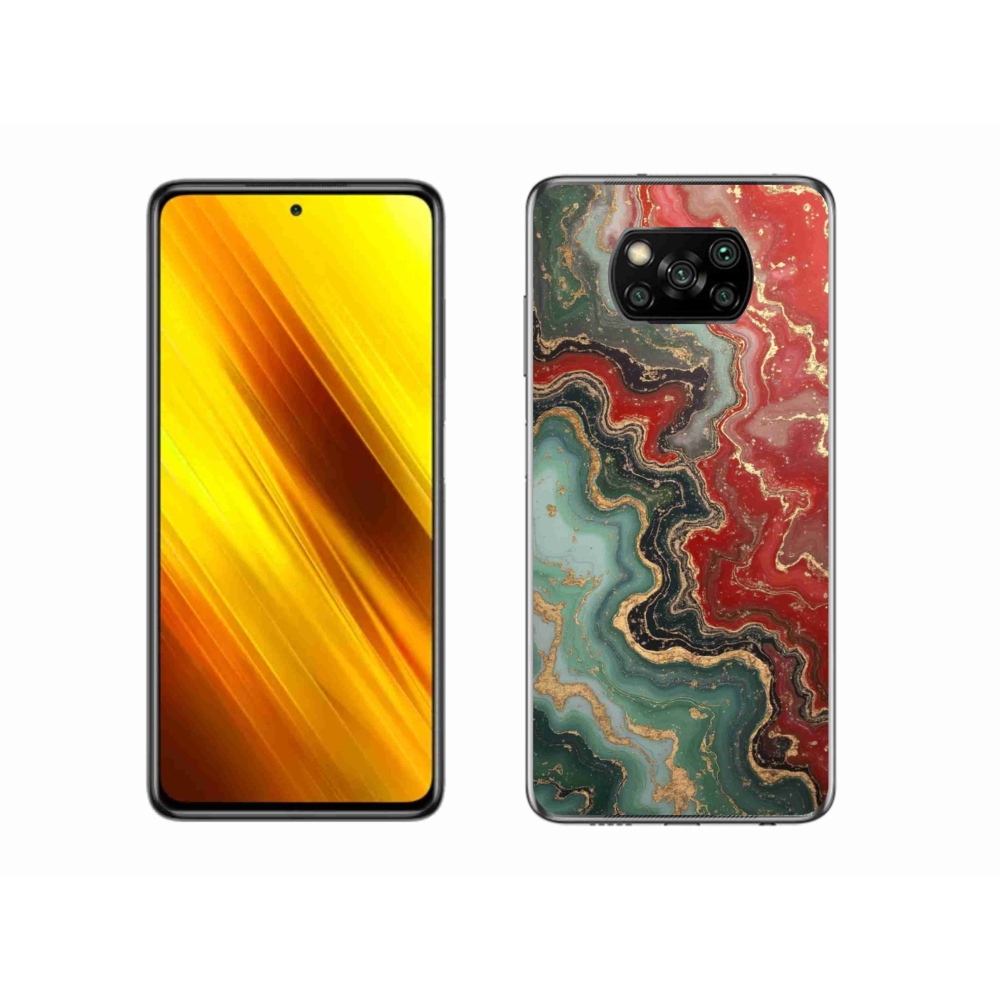 Gelový kryt mmCase na Xiaomi Poco X3 Pro - abstraktní motiv 55