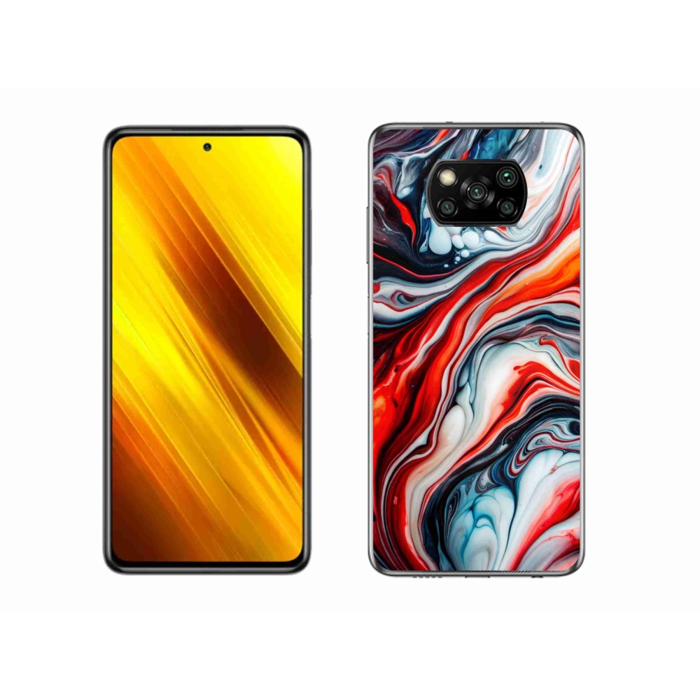 Gelový kryt mmCase na Xiaomi Poco X3 Pro - abstraktní motiv 63