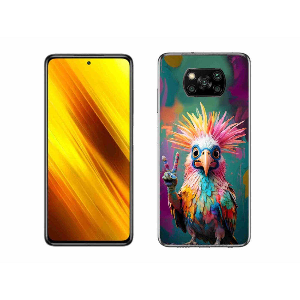 Gelový kryt mmCase na Xiaomi Poco X3 Pro - barevný rebel