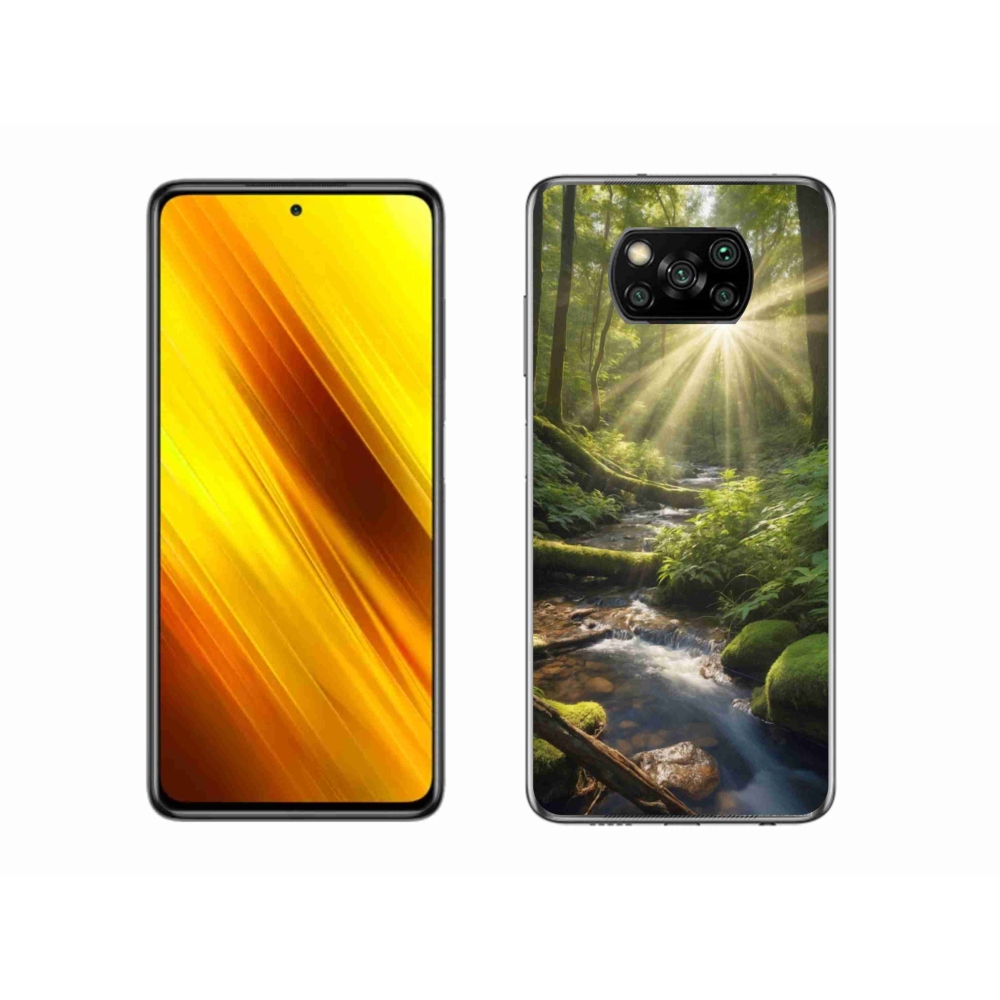 Gelový kryt mmCase na Xiaomi Poco X3 Pro - hlubina lesa