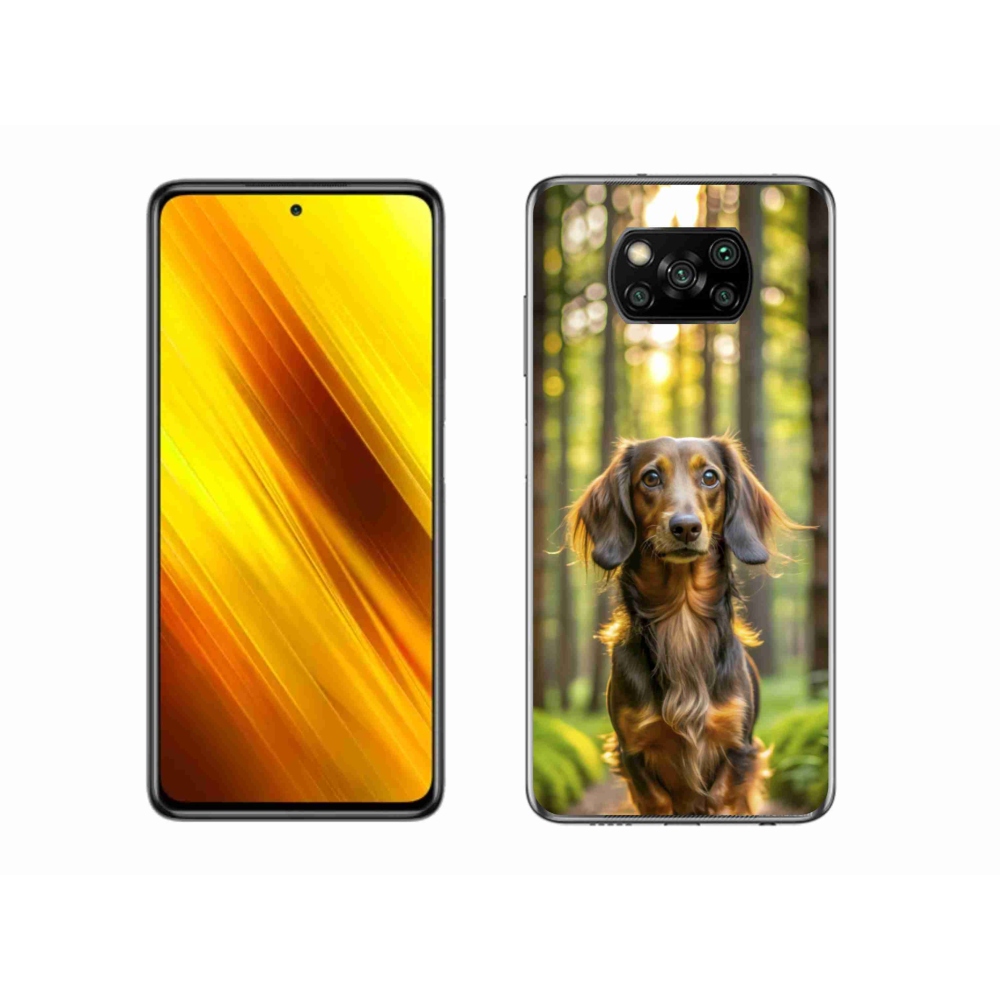 Gelový kryt mmCase na Xiaomi Poco X3 Pro - jezevčík 4