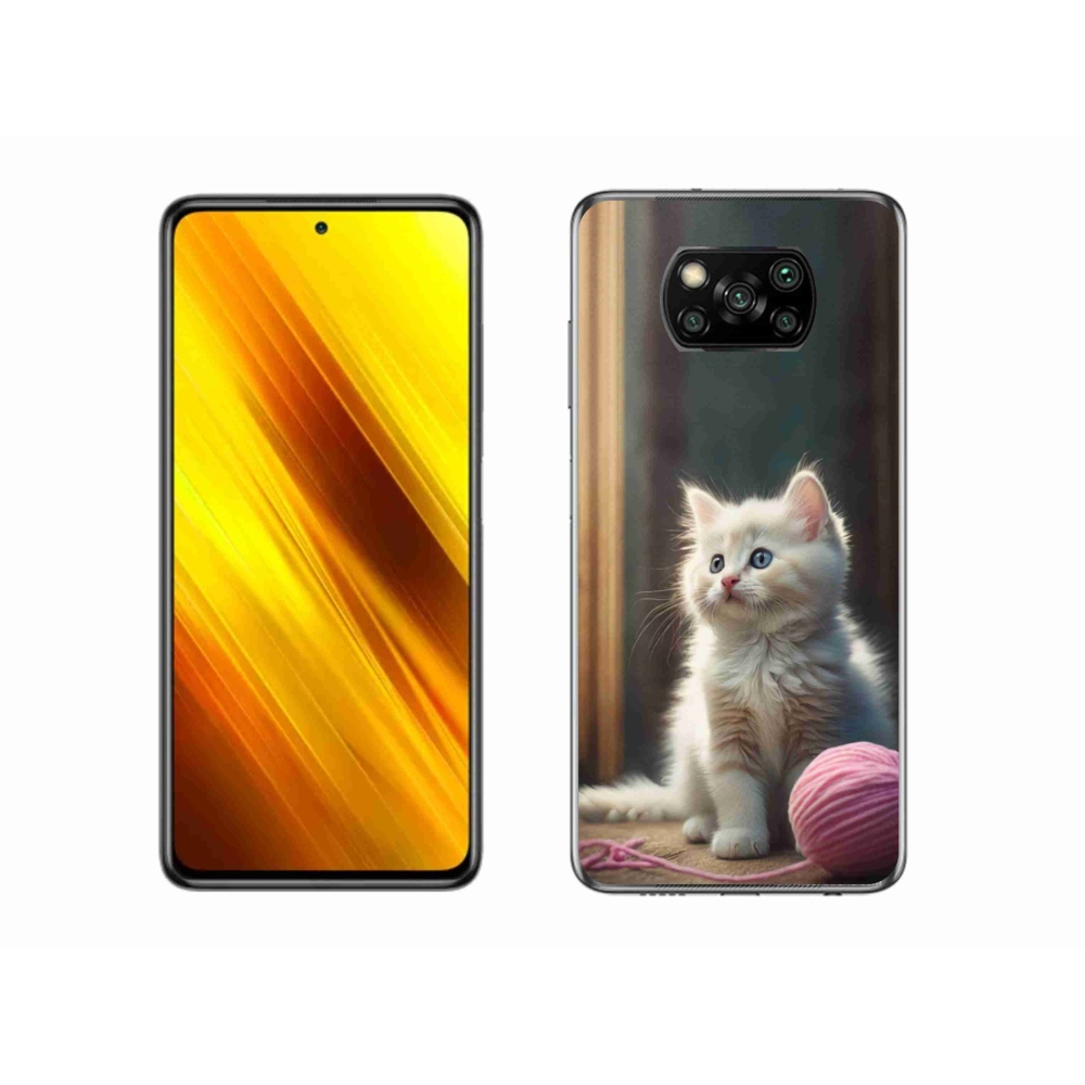 Gelový kryt mmCase na Xiaomi Poco X3 Pro - kočičí duo 2