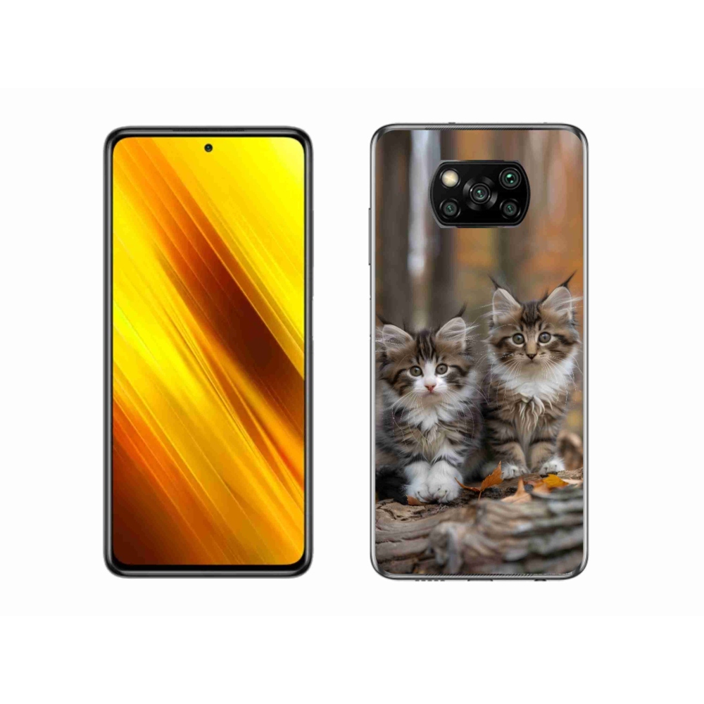 Gelový kryt mmCase na Xiaomi Poco X3 Pro - kočičí duo 3