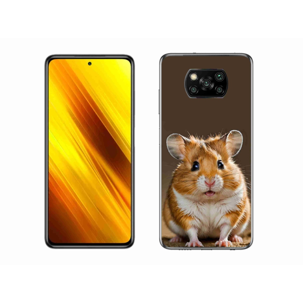 Gelový kryt mmCase na Xiaomi Poco X3 Pro - křeček