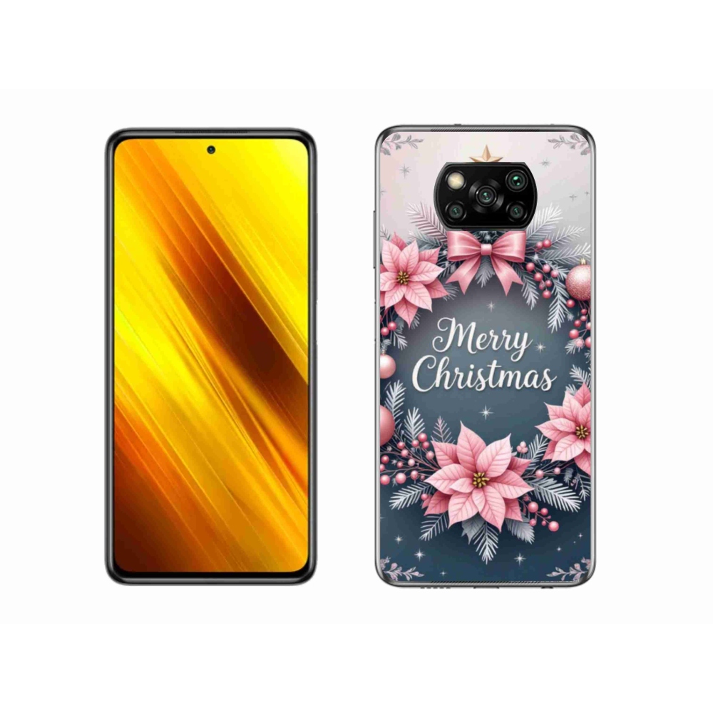 Gelový kryt mmCase na Xiaomi Poco X3 Pro - merry christmas
