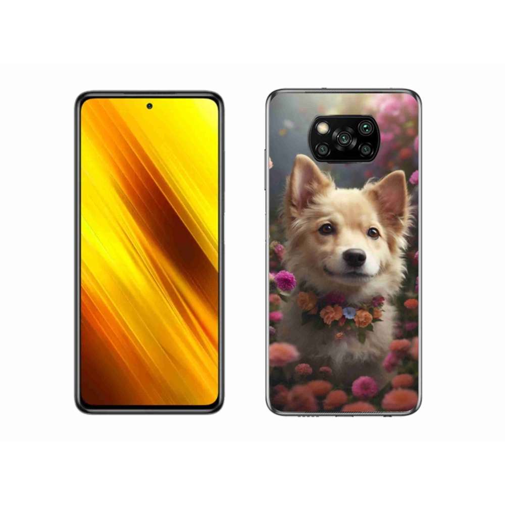 Gelový kryt mmCase na Xiaomi Poco X3 Pro - německý špic