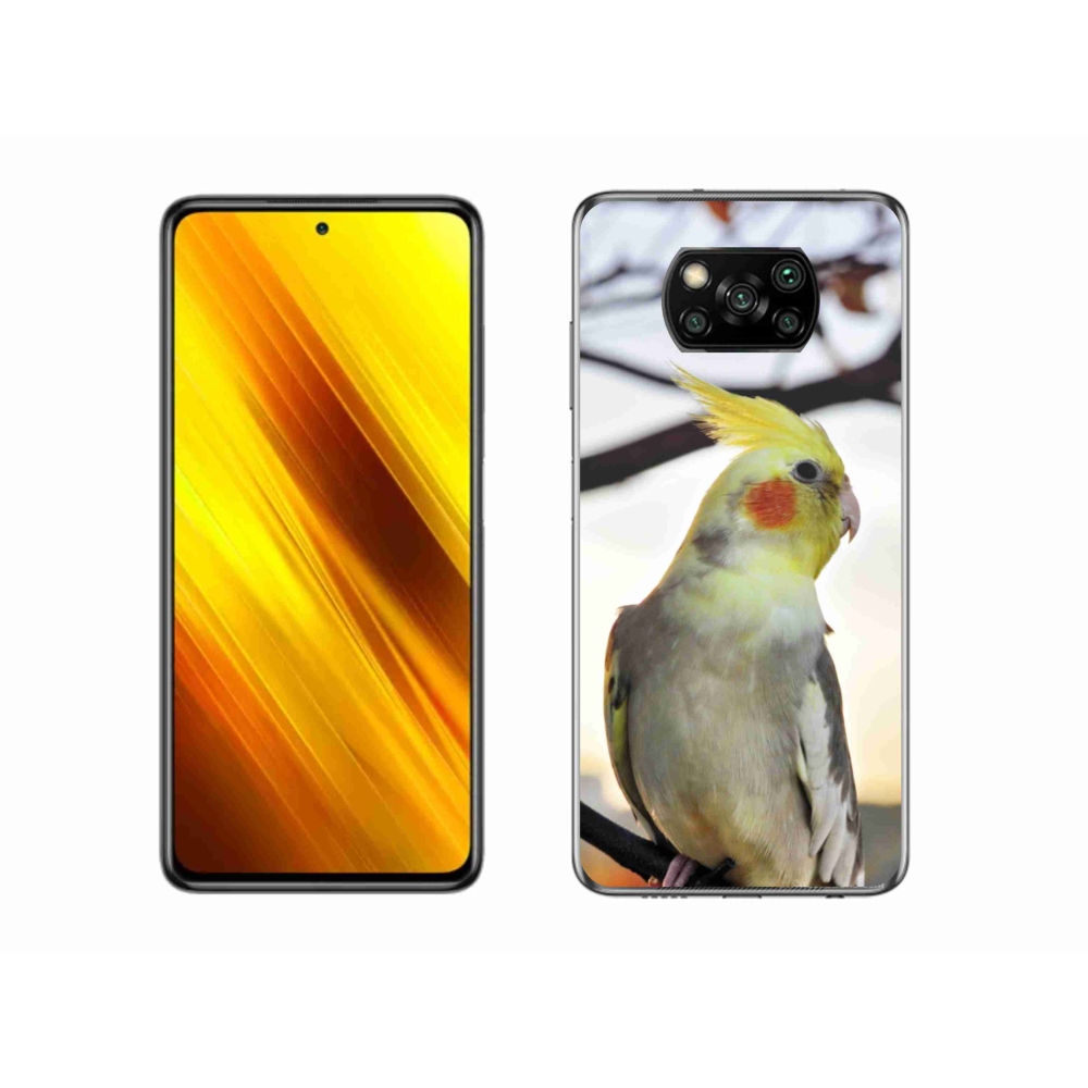 Gelový kryt mmCase na Xiaomi Poco X3 Pro - papoušek korela
