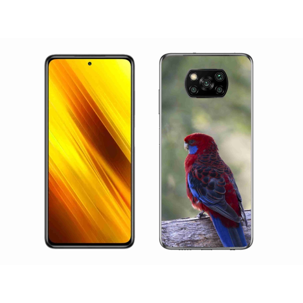 Gelový kryt mmCase na Xiaomi Poco X3 Pro - papoušek rosela