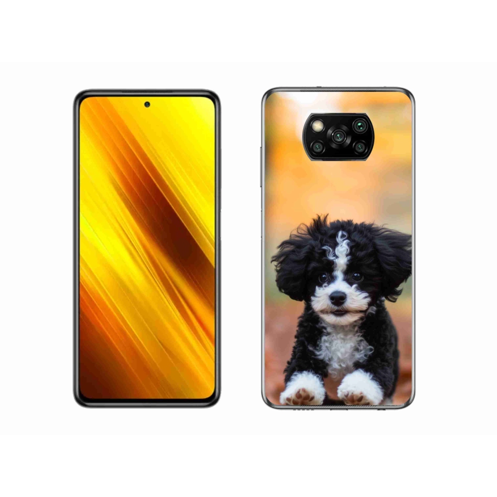 Gelový kryt mmCase na Xiaomi Poco X3 Pro - roztomilé štěně 2