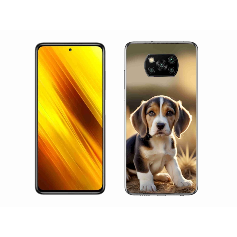 Gelový kryt mmCase na Xiaomi Poco X3 Pro - roztomilý bígl