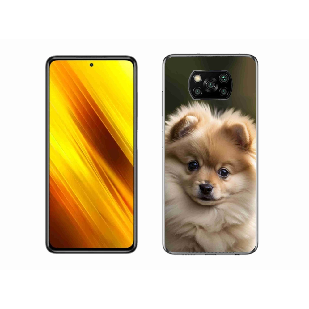 Gelový kryt mmCase na Xiaomi Poco X3 Pro - roztomilý pomeranian 2