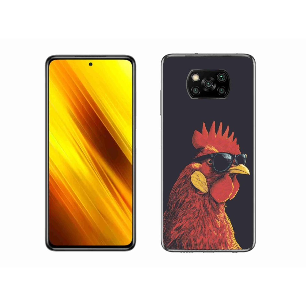 Gelový kryt mmCase na Xiaomi Poco X3 Pro - stylový kohout