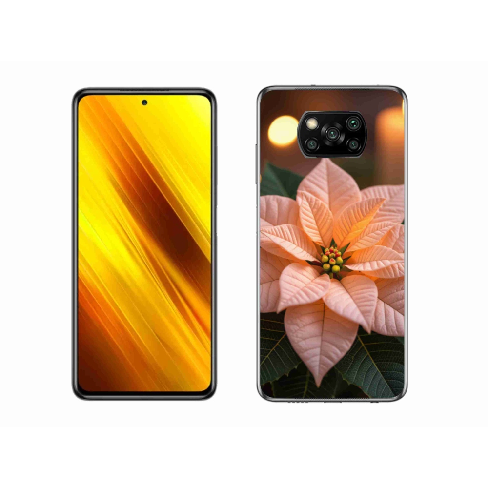 Gelový kryt mmCase na Xiaomi Poco X3 Pro - vánoční hvězda