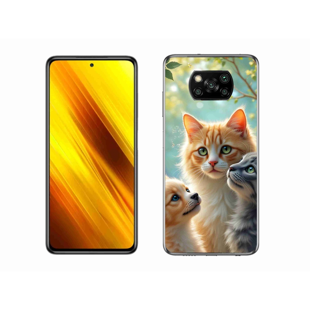 Gelový kryt mmCase na Xiaomi Poco X3 Pro - zvířecí přátelství 2
