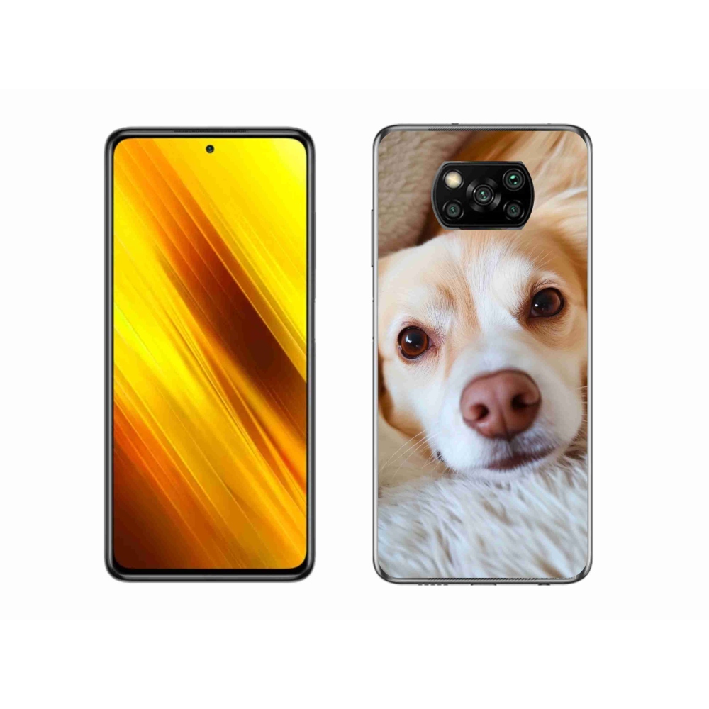 Gelový kryt mmCase na Xiaomi Poco X3 - Roztomilá čivava