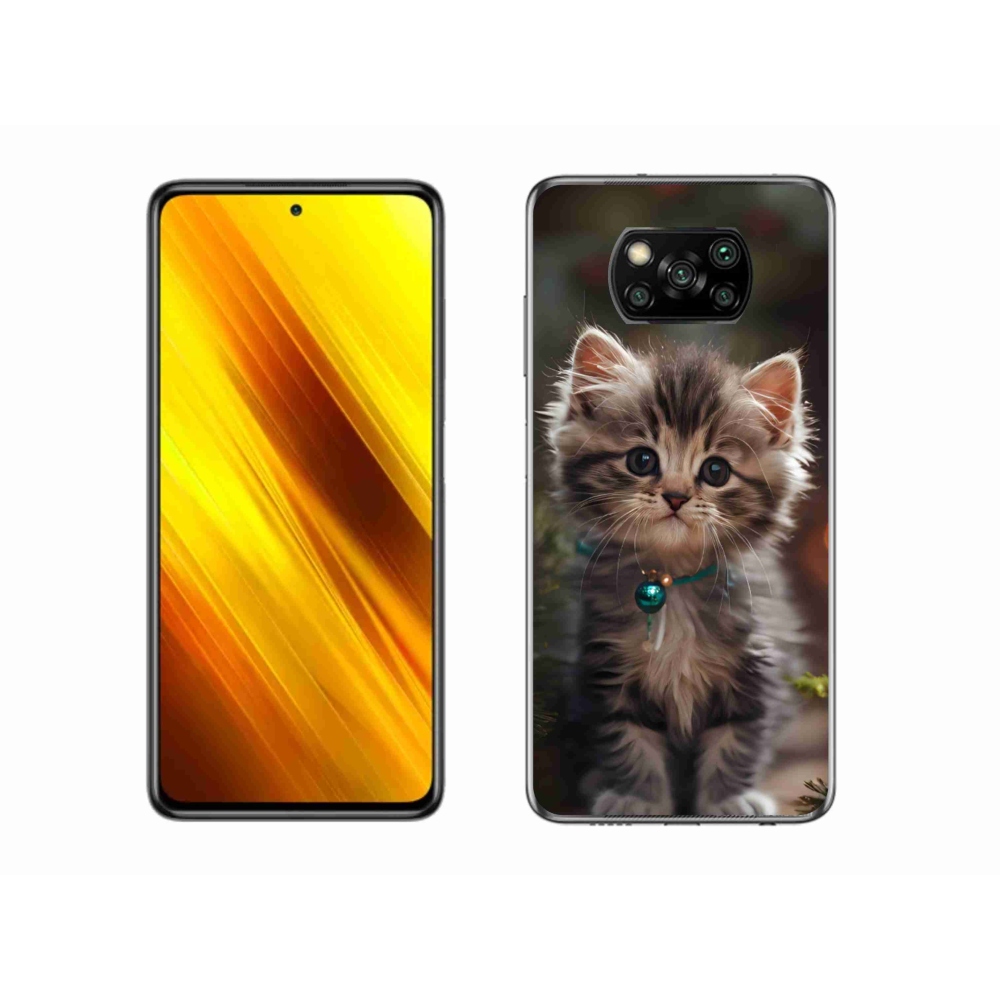 Gelový kryt mmCase na Xiaomi Poco X3 - roztomilé kotě 11