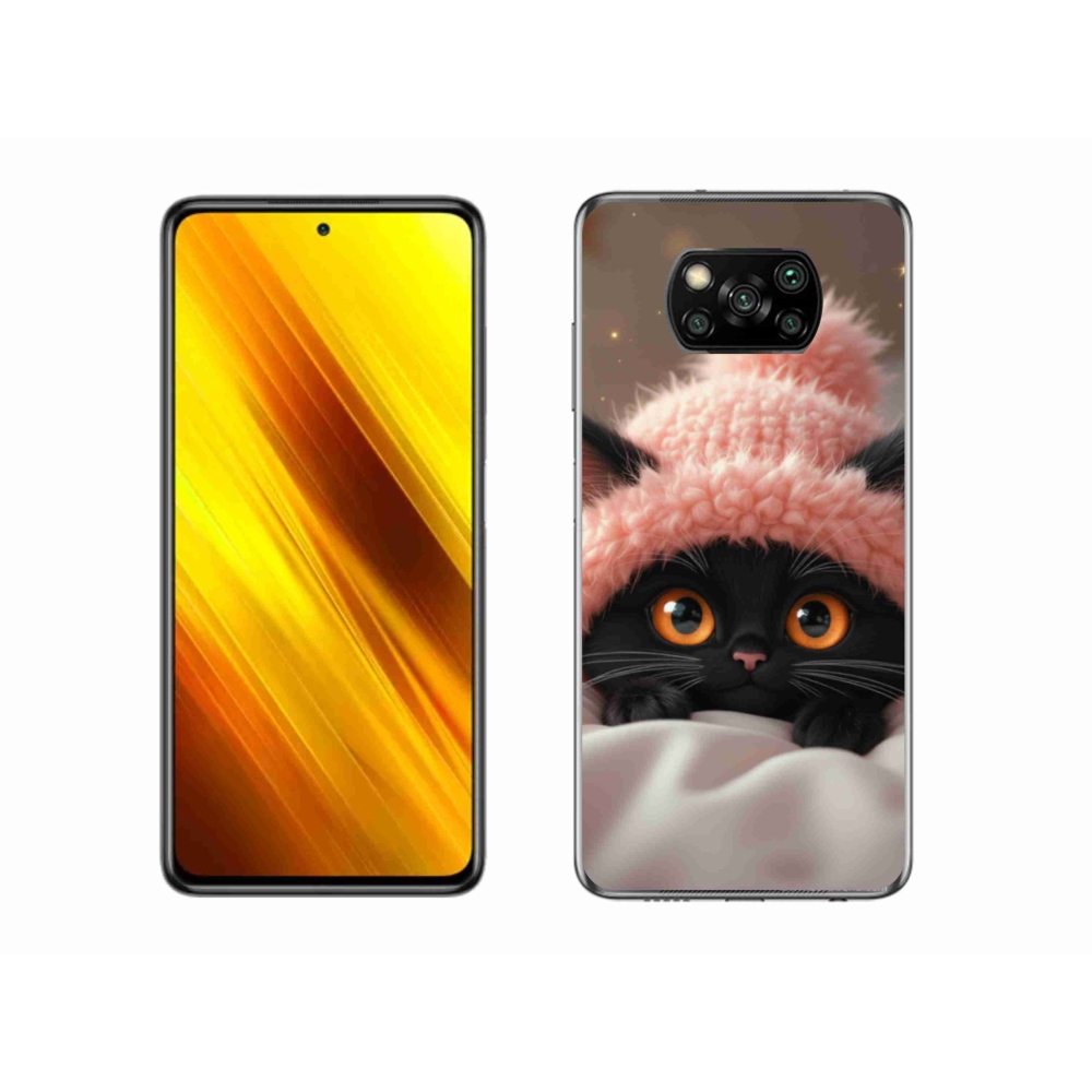 Gelový kryt mmCase na Xiaomi Poco X3 - roztomilé kotě 7