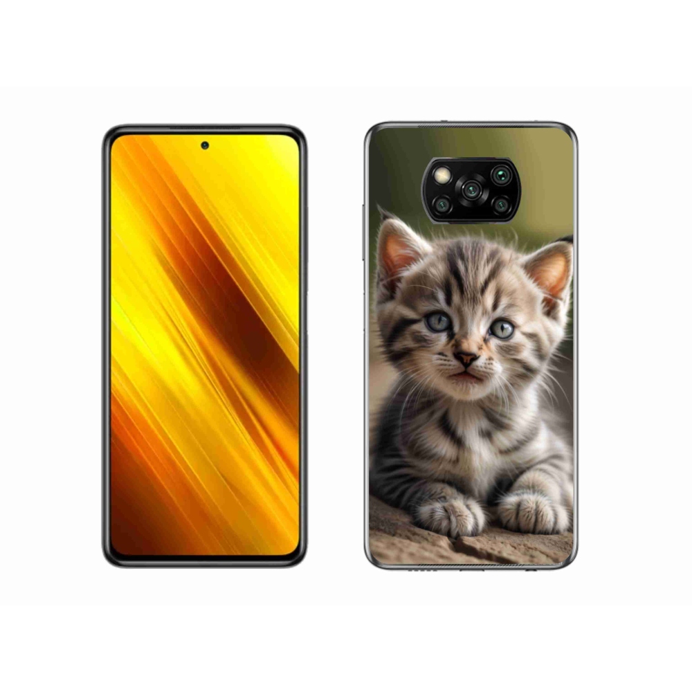 Gelový kryt mmCase na Xiaomi Poco X3 - roztomilé kotě 9