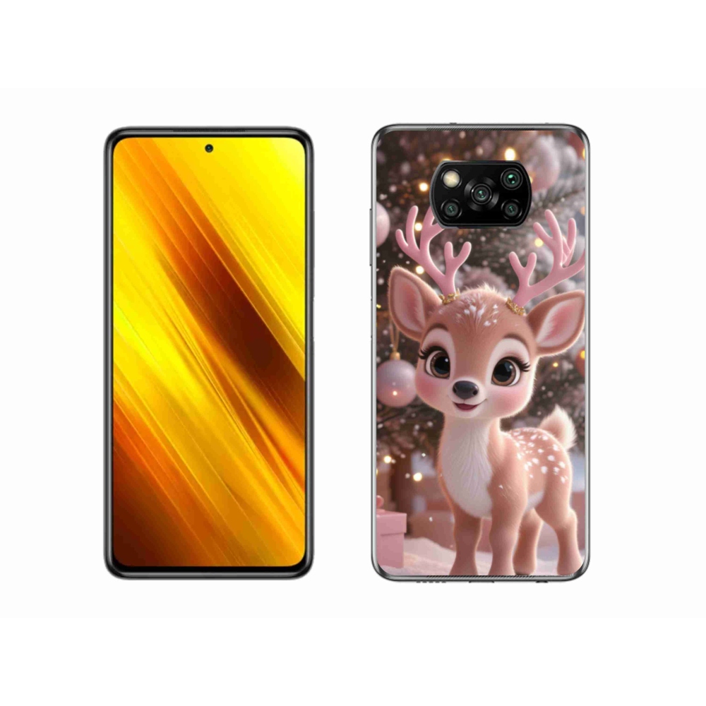 Gelový kryt mmCase na Xiaomi Poco X3 - roztomilý sob