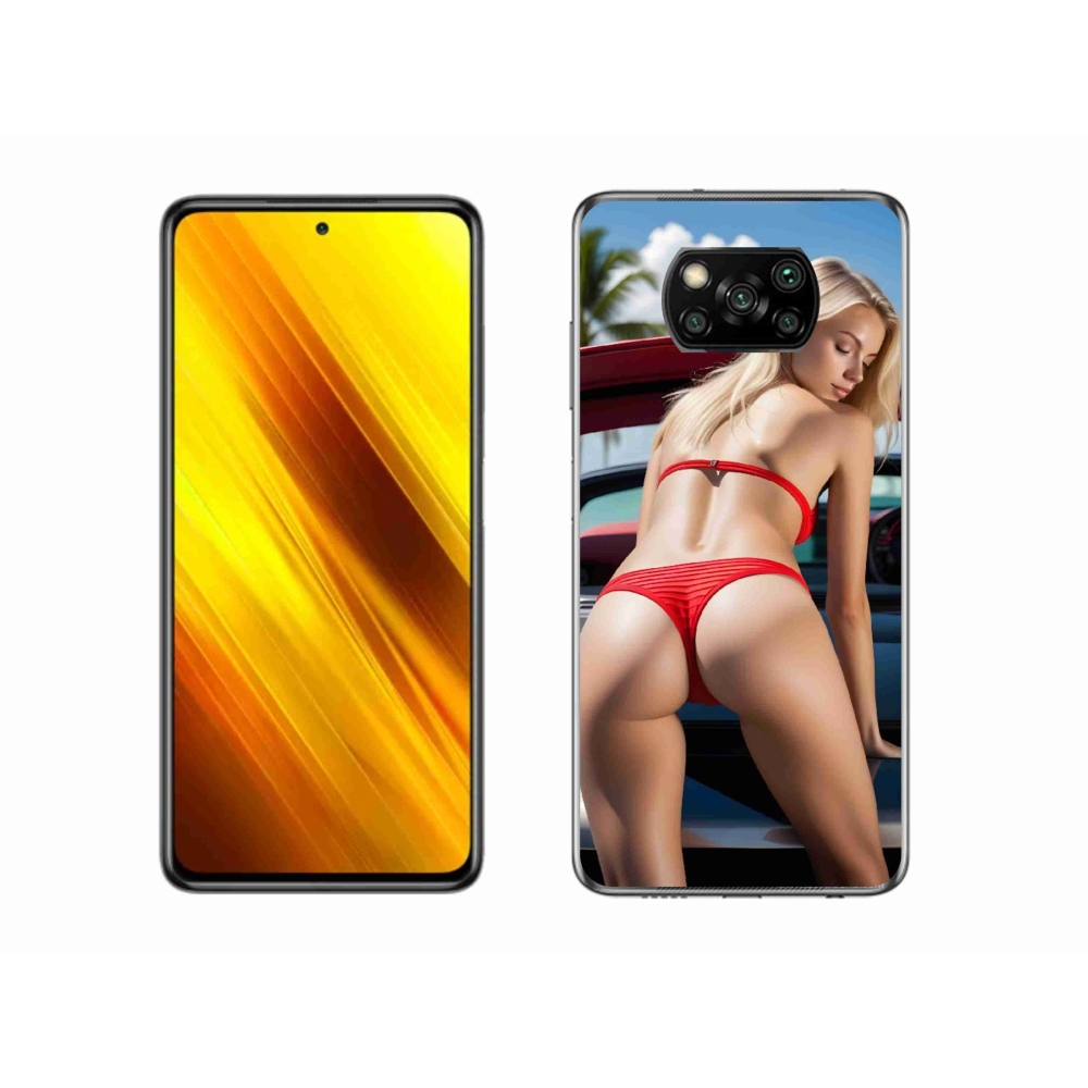 Gelový kryt mmCase na Xiaomi Poco X3 - sexy žena 2