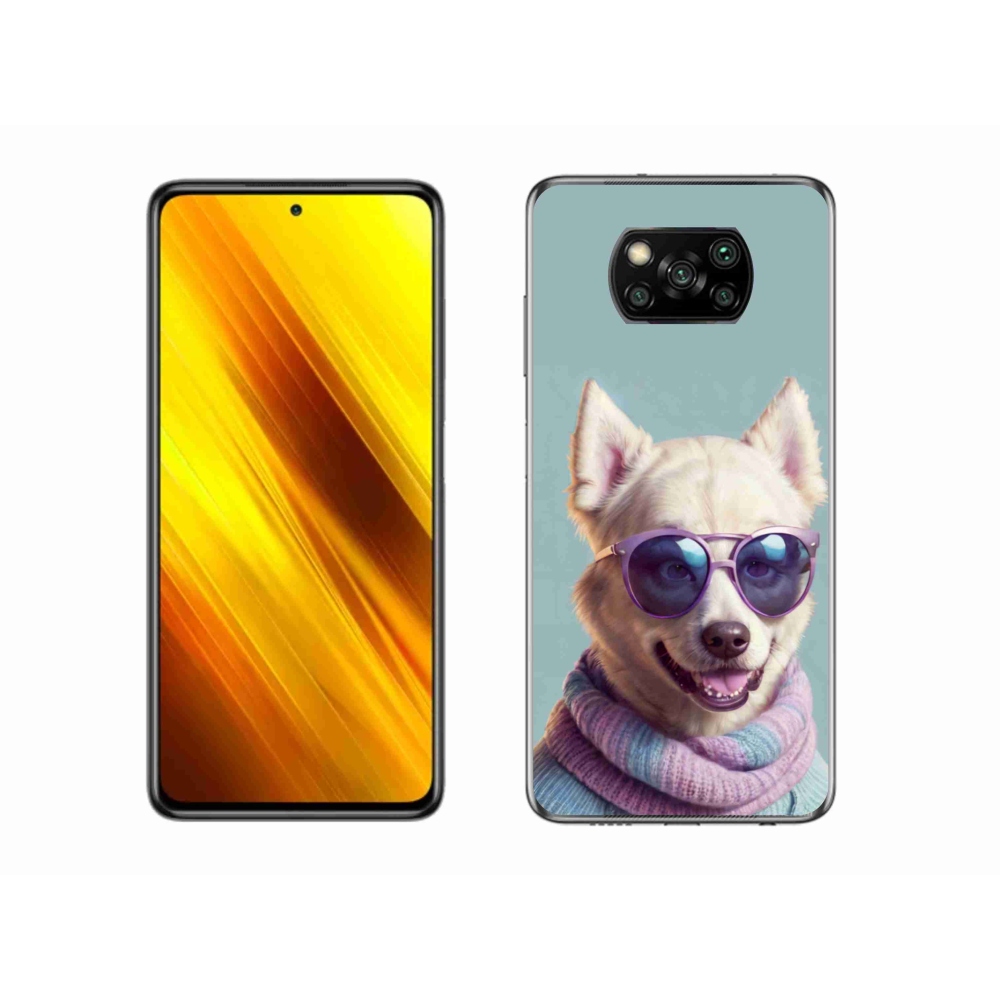 Gelový kryt mmCase na Xiaomi Poco X3 - stylový německý špic