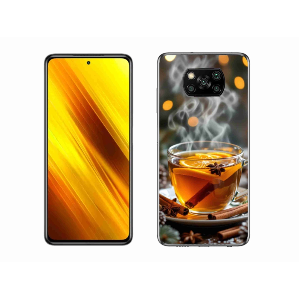 Gelový kryt mmCase na Xiaomi Poco X3 - vánoční punč