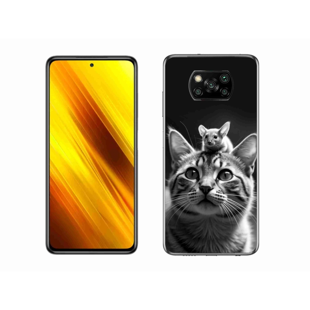 Gelový kryt mmCase na Xiaomi Poco X3 - zvířecí přátelství 2